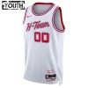 Dres Houston Rockets Prilagođeni Nike 2023-24 City Edition Bijela Swingman - Dječji
